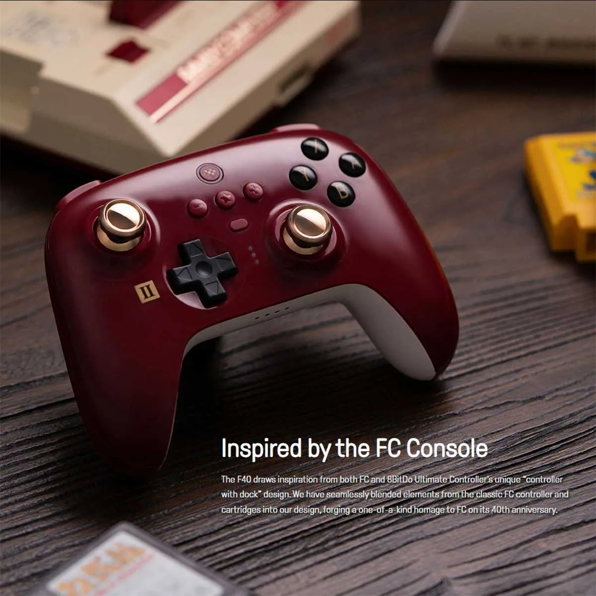 8BITDO Ultimate Controller F40-II Limited Edition For Switch/Windows (80NA)