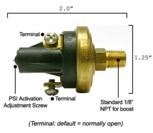 ATP Hobbs Switch Boost Activated Boost Level Adjustable