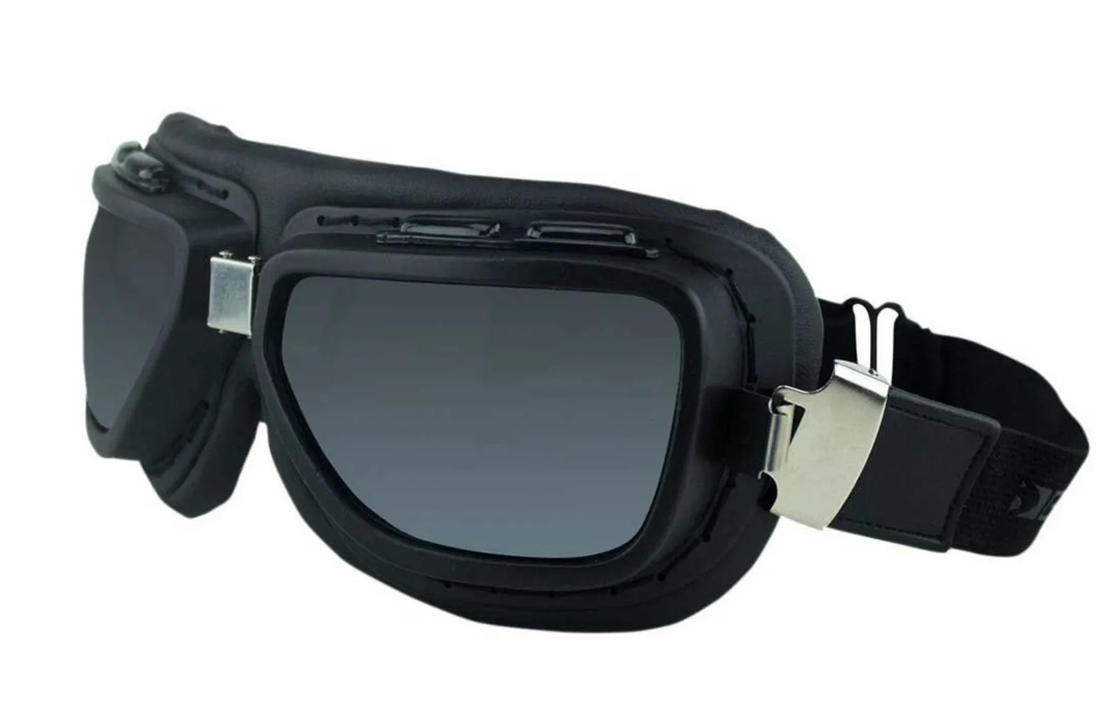 BOBSTER Pilot Adventure Goggles with Interchangeable Smoke & Clear Lenses