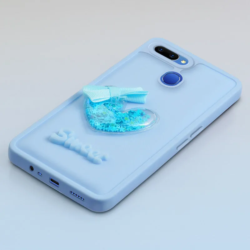 Bow Heart Cute Phone Back Cover for Oppo A5