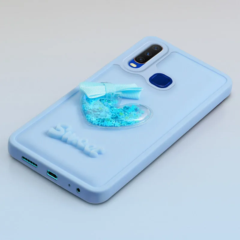 Bow Heart Cute Phone Back Cover for Vivo Y17