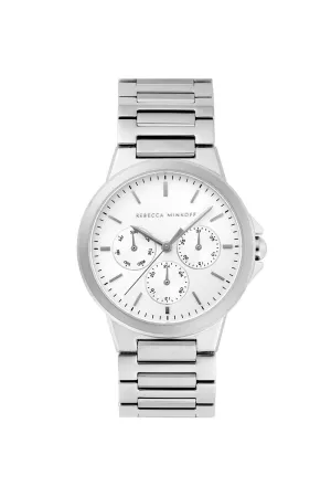 Cali Silver Tone Bracelet Watch, 36MM