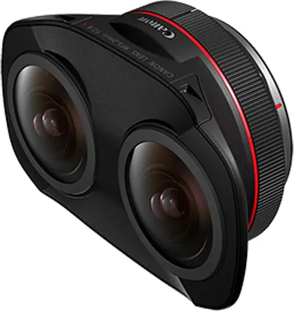 Canon RF 5.2mm F2.8 L Dual Fisheye 3D VR Lens