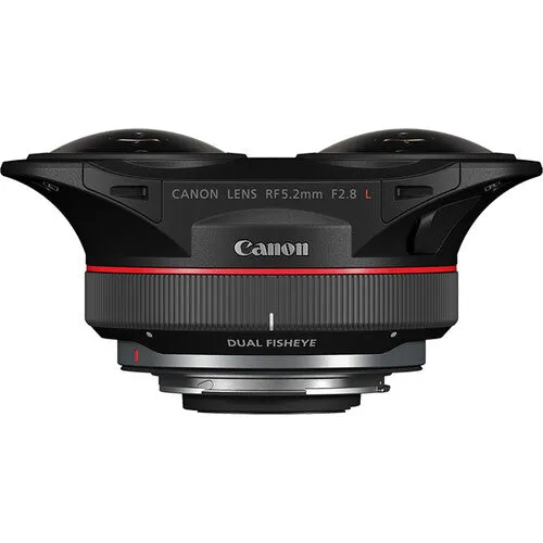 Canon RF 5.2mm f/2.8L Dual Fisheye 3D VR Lens