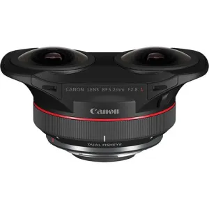 Canon RF5.2mm F2.8 L Dual Fisheye Lens