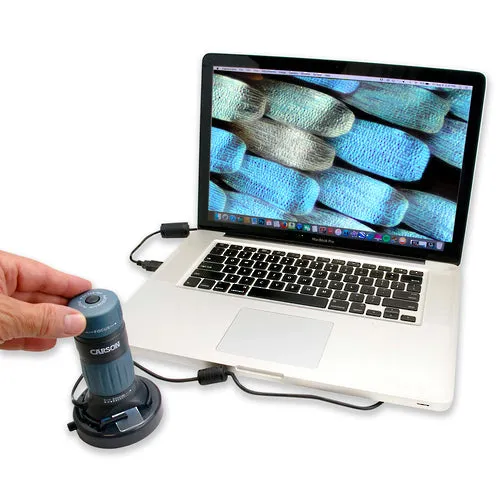 Carson zPix300 Zoom 86-457x USB digital microscope (mm940)