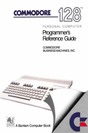 Commodore 128 Programmer's Reference Guide - 6x9 Edition