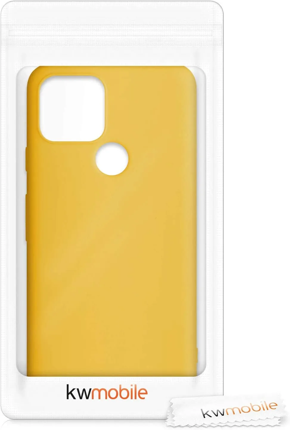 Compatible  Google Pixel 5 - Case Protective Phone Cover - Honey Yellow