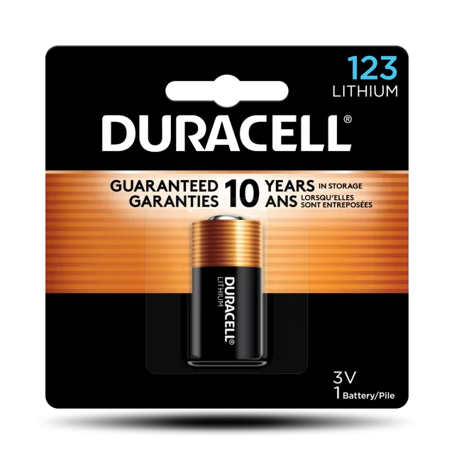 Duracell Ultra Lithium 123 Battery