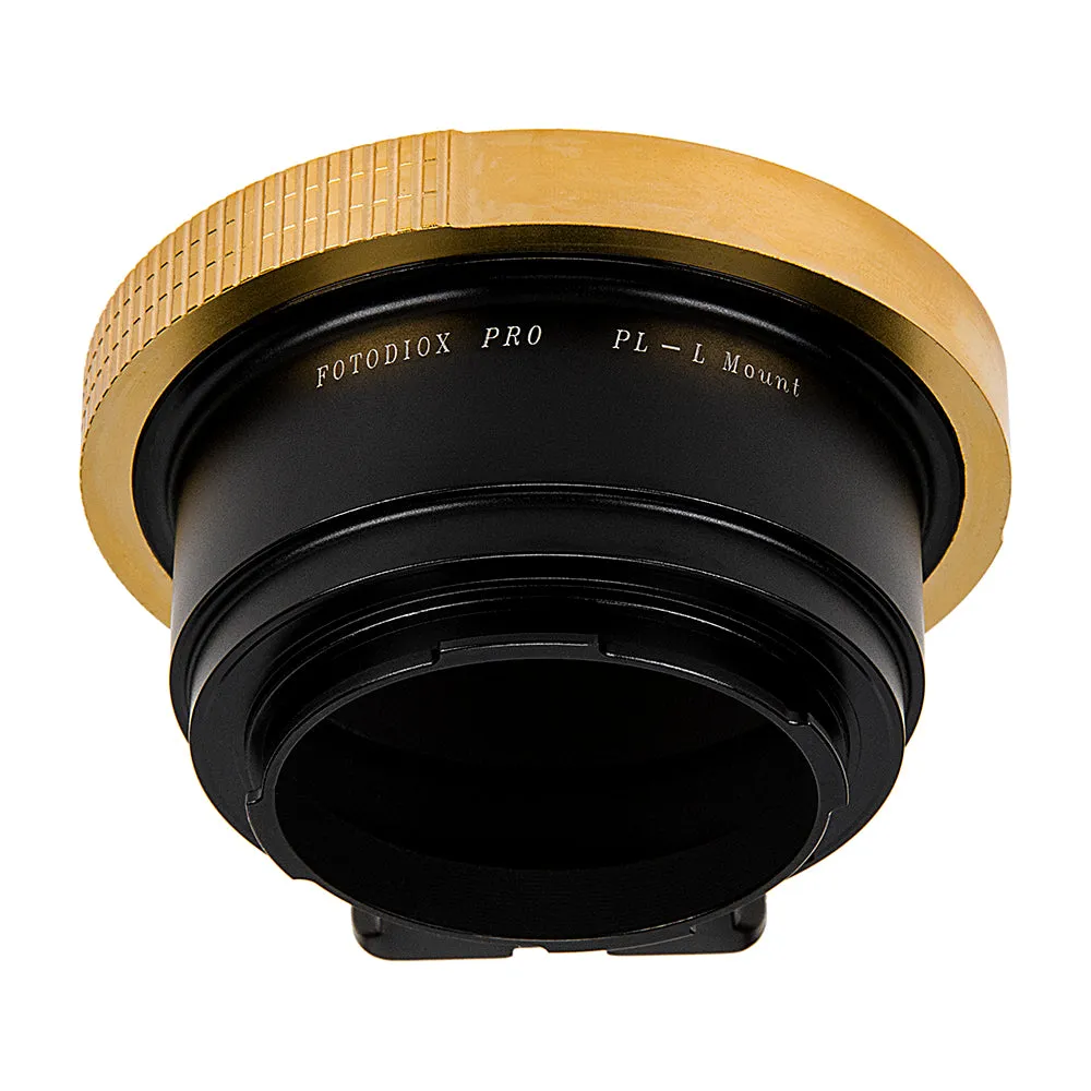 Fotodiox Pro Lens Adapter - Compatible with Arri PL (Positive Lock) Mount Lenses to L-Mount Alliance Mirrorless Cameras