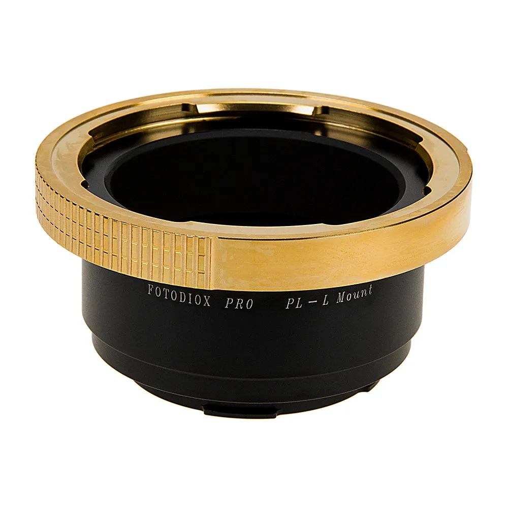 Fotodiox Pro Lens Adapter - Compatible with Arri PL (Positive Lock) Mount Lenses to L-Mount Alliance Mirrorless Cameras