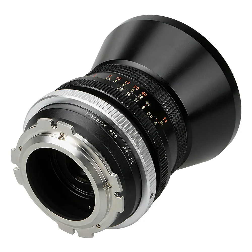 Fotodiox Pro Lens Adapter - Compatible with Pentacon 6 (Kiev 60) SLR Lenses to Arri PL (Positive Lock) Mount Cameras