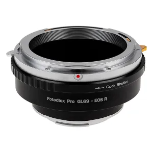 Fotodiox Pro Lens Mount Adapter - Compatible with Fujica GL69 Mount Lens to Canon RF Mount Mirrorless Camera Systems