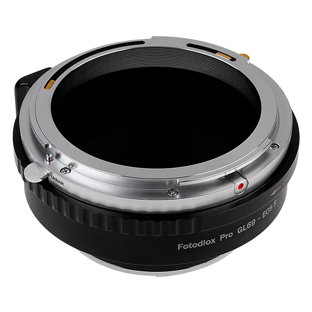 Fotodiox Pro Lens Mount Adapter - Compatible with Fujica GL69 Mount Lens to Canon RF Mount Mirrorless Camera Systems