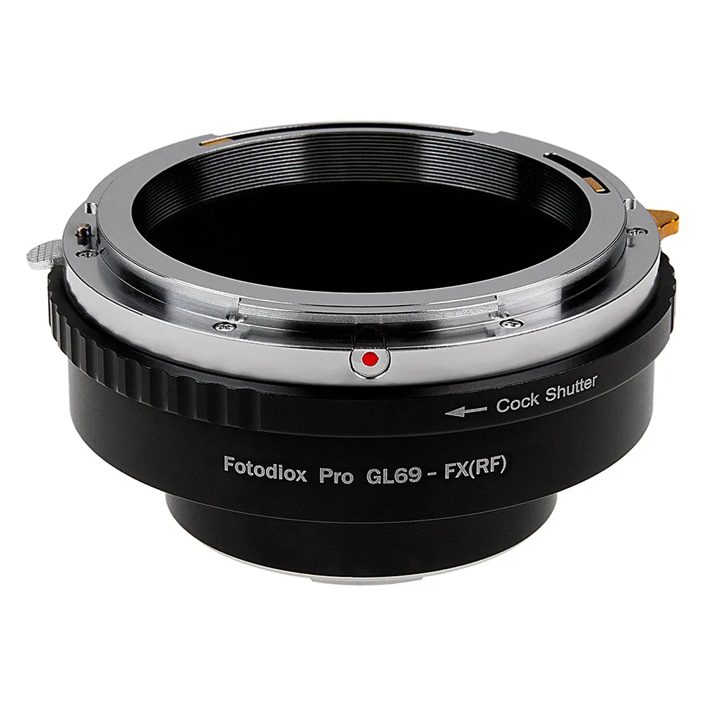 Fotodiox Pro Lens Mount Adapter - Compatible with Fujica GL69 Mount Lenses to Fuji X-Series Mirrorless Camera Systems