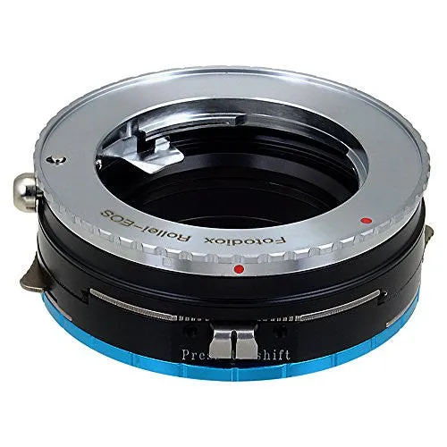 Fotodiox Pro Lens Mount Shift Adapter - Rollei 35 (SL35) SLR Lens to Fujifilm Fuji X-Series Mirrorless Camera Body