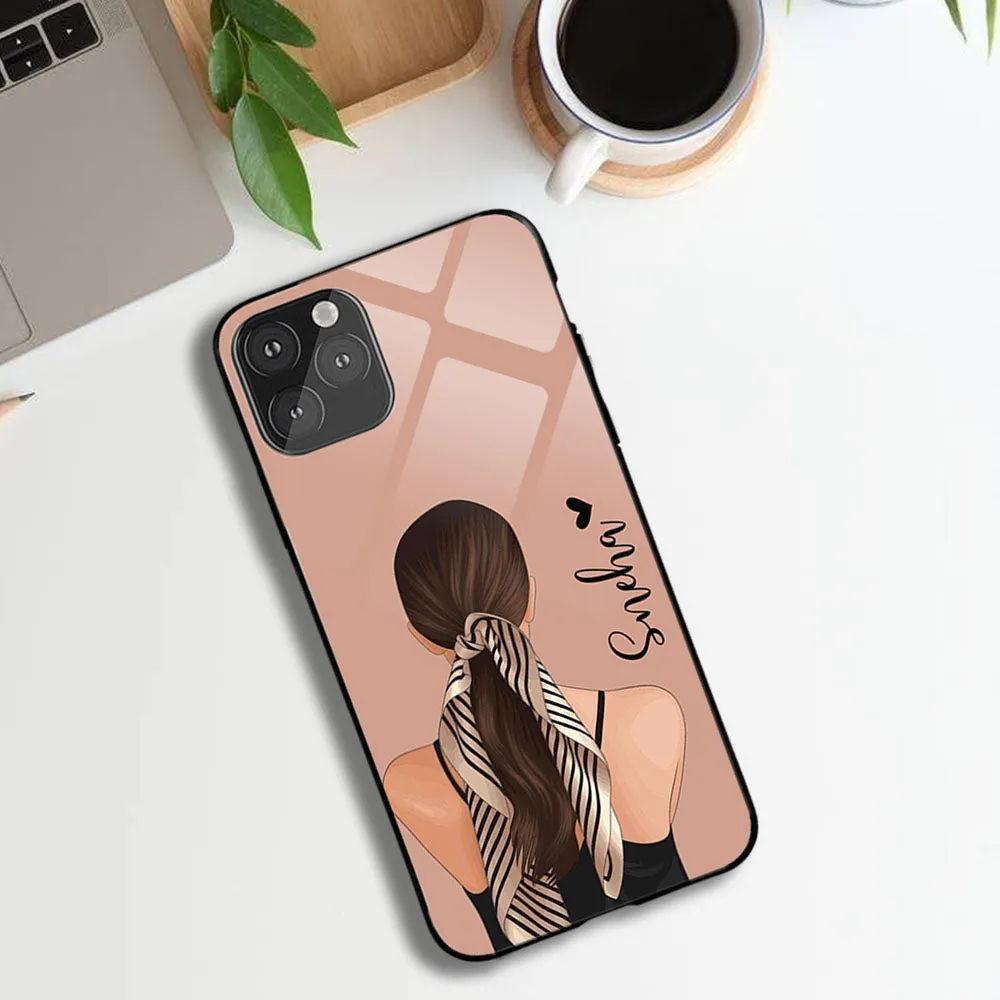 Girly Name Glossy Protective case