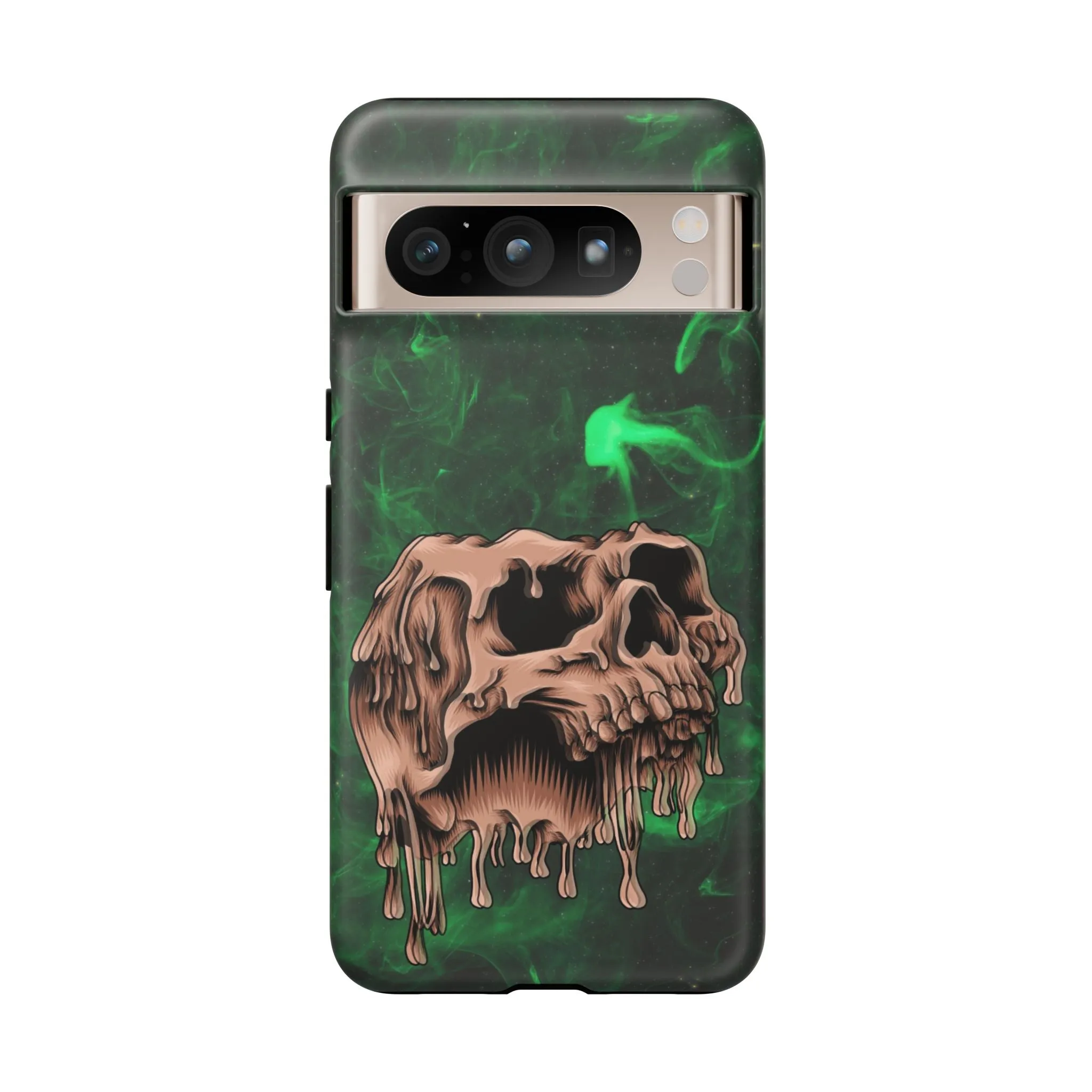 Glitch Skull Tough Phone Cases