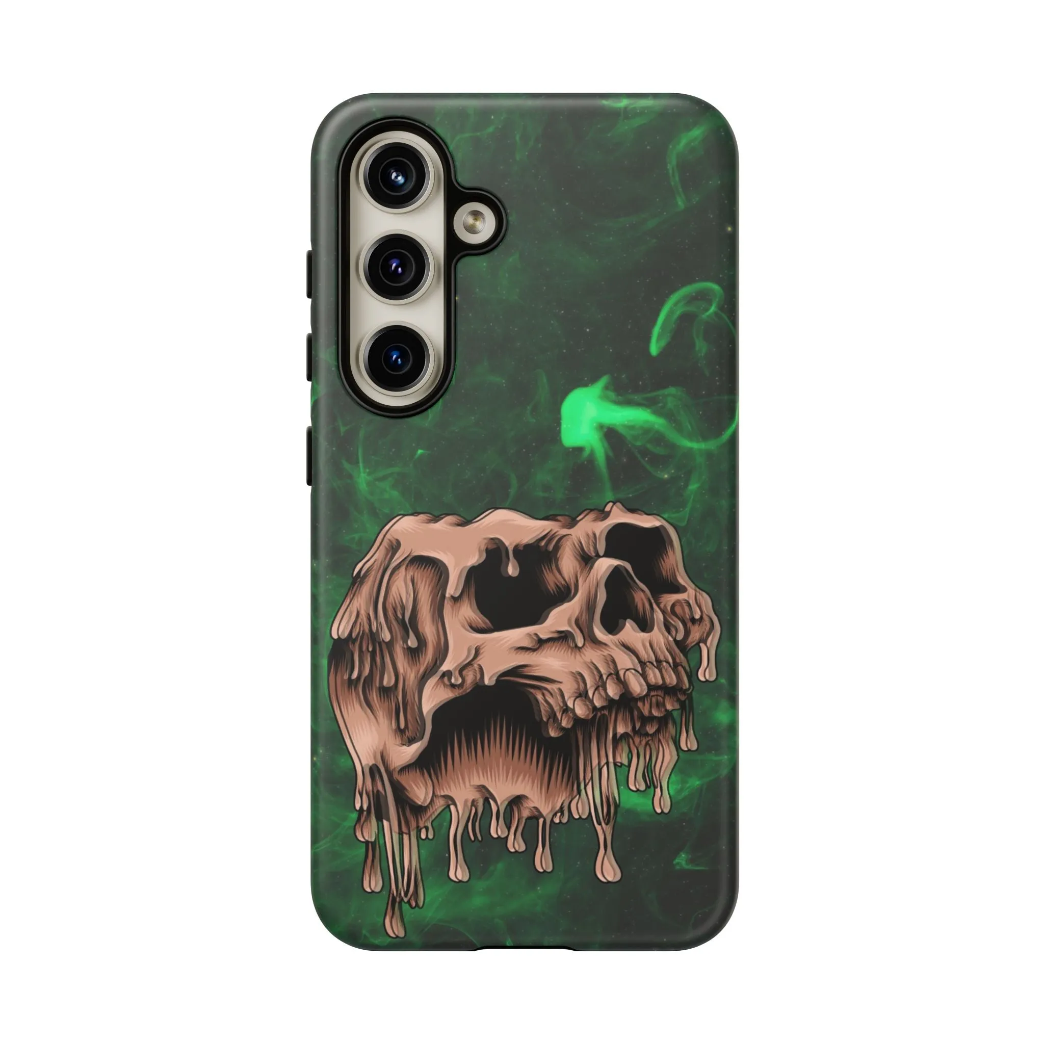 Glitch Skull Tough Phone Cases