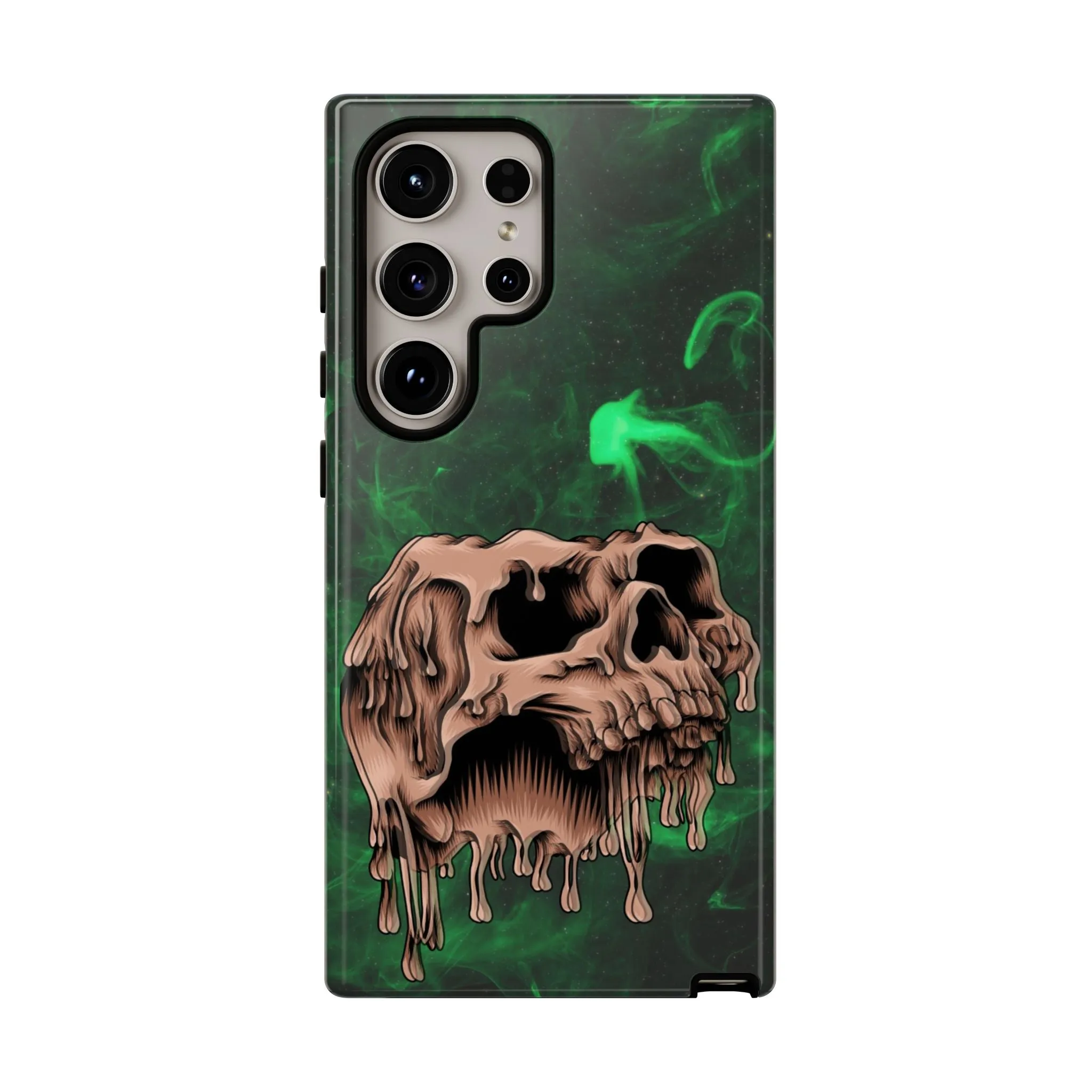 Glitch Skull Tough Phone Cases