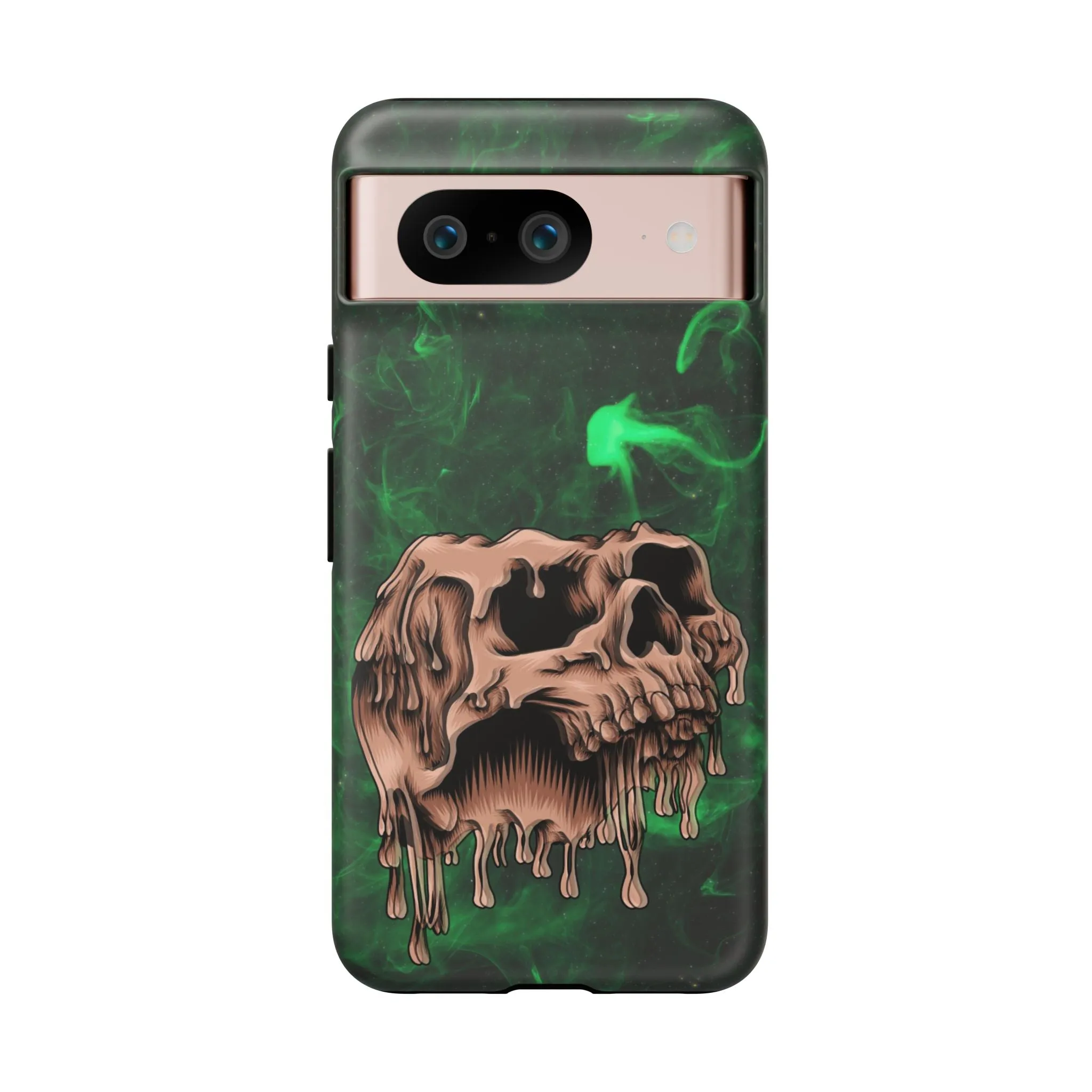 Glitch Skull Tough Phone Cases