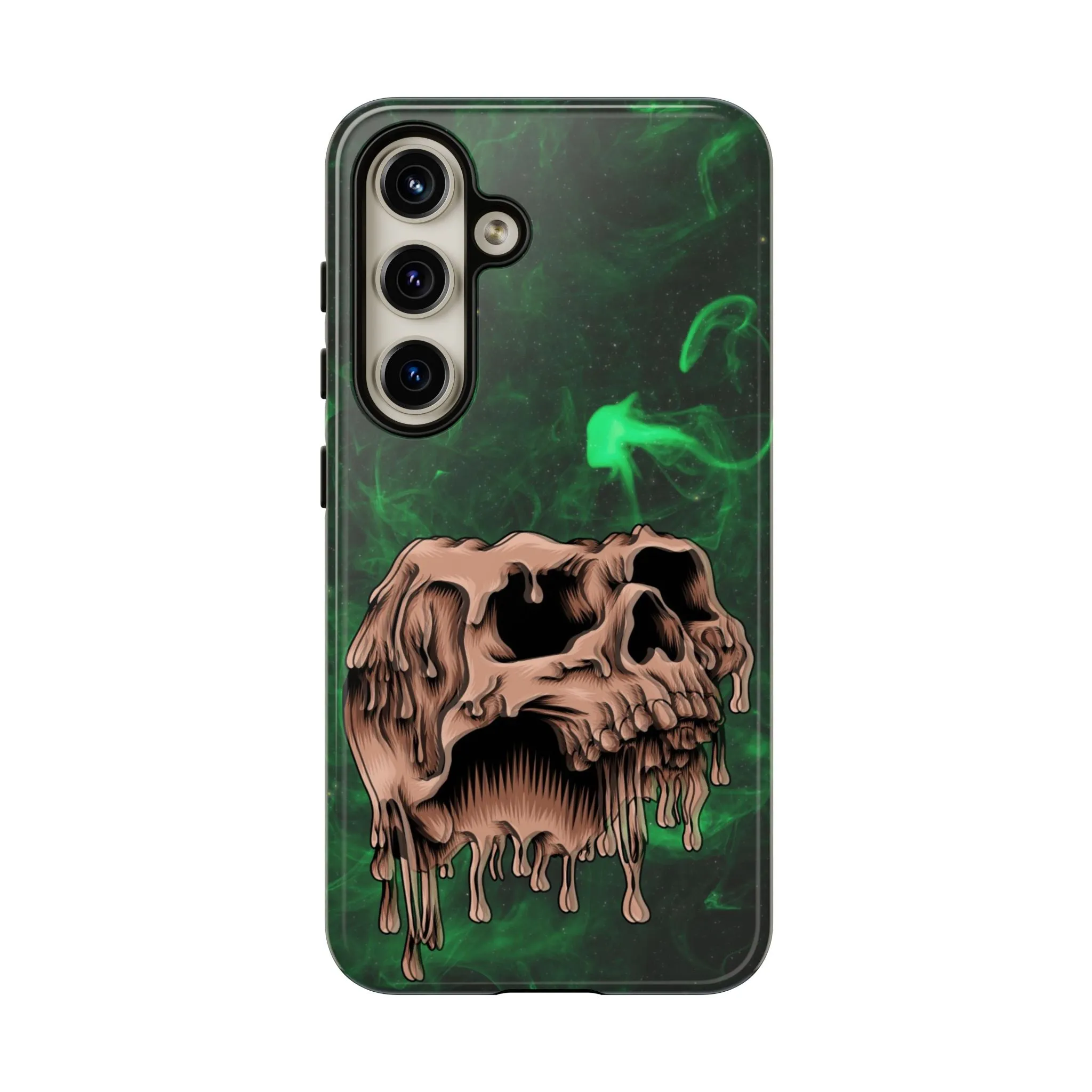 Glitch Skull Tough Phone Cases