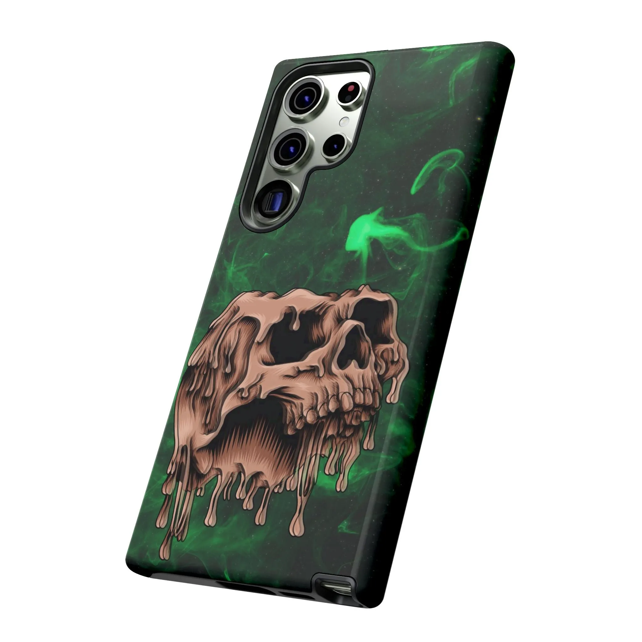 Glitch Skull Tough Phone Cases