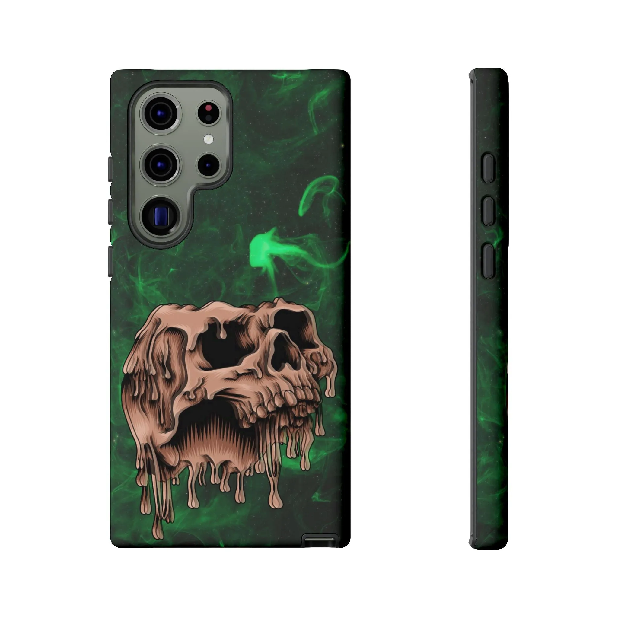 Glitch Skull Tough Phone Cases