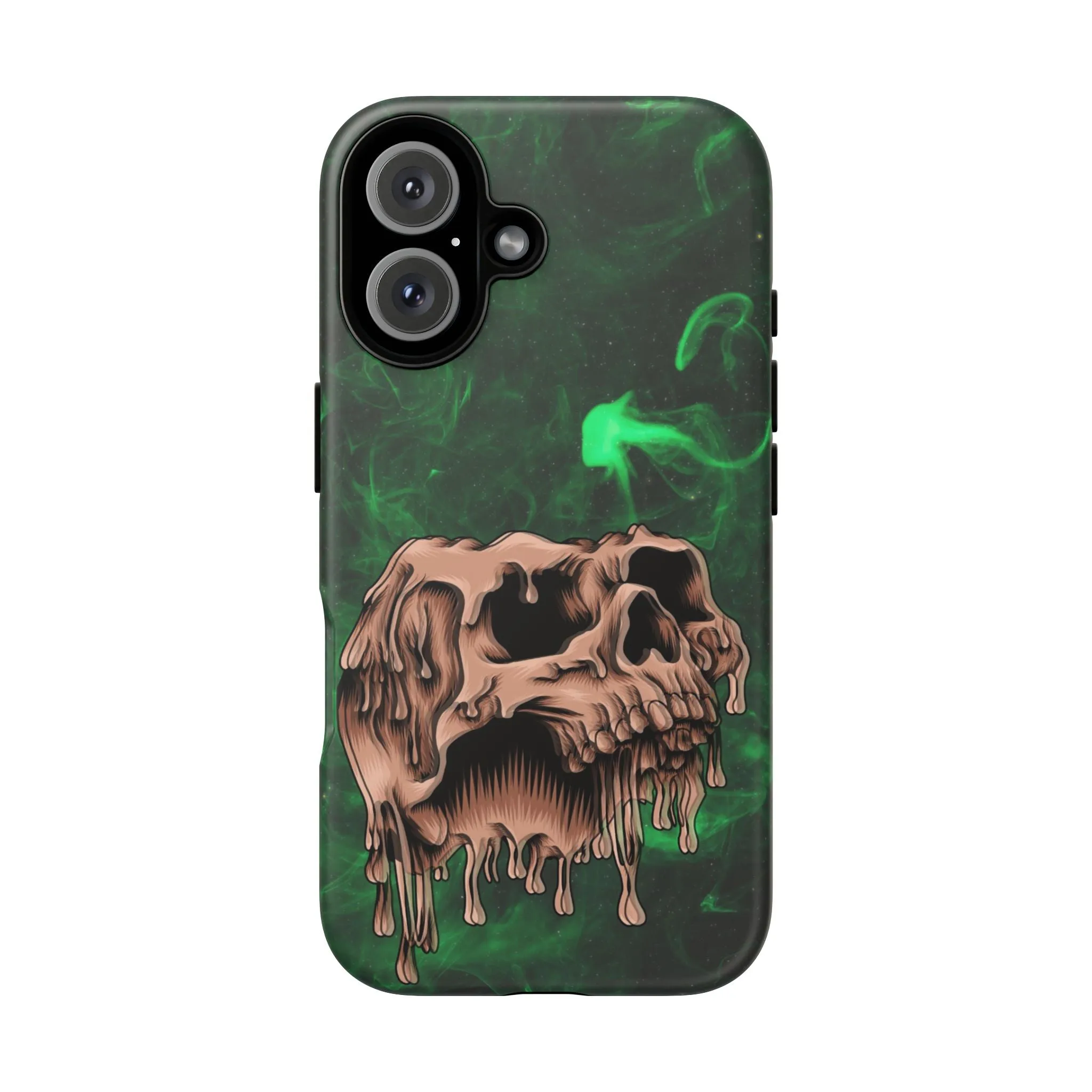 Glitch Skull Tough Phone Cases