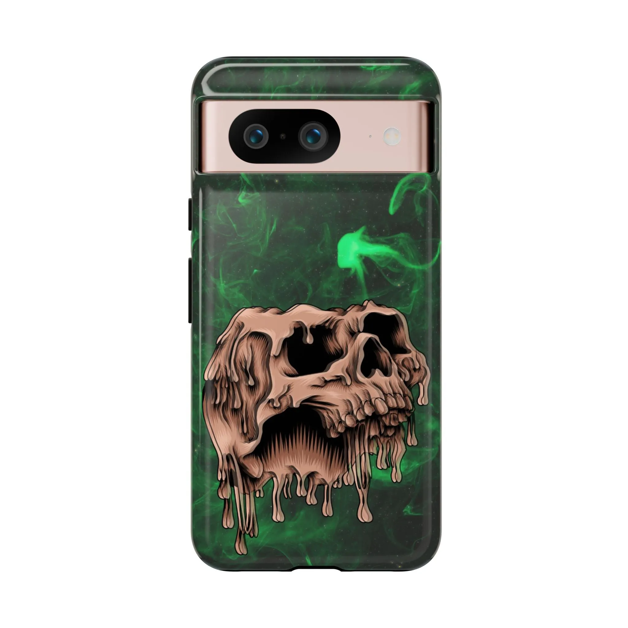 Glitch Skull Tough Phone Cases