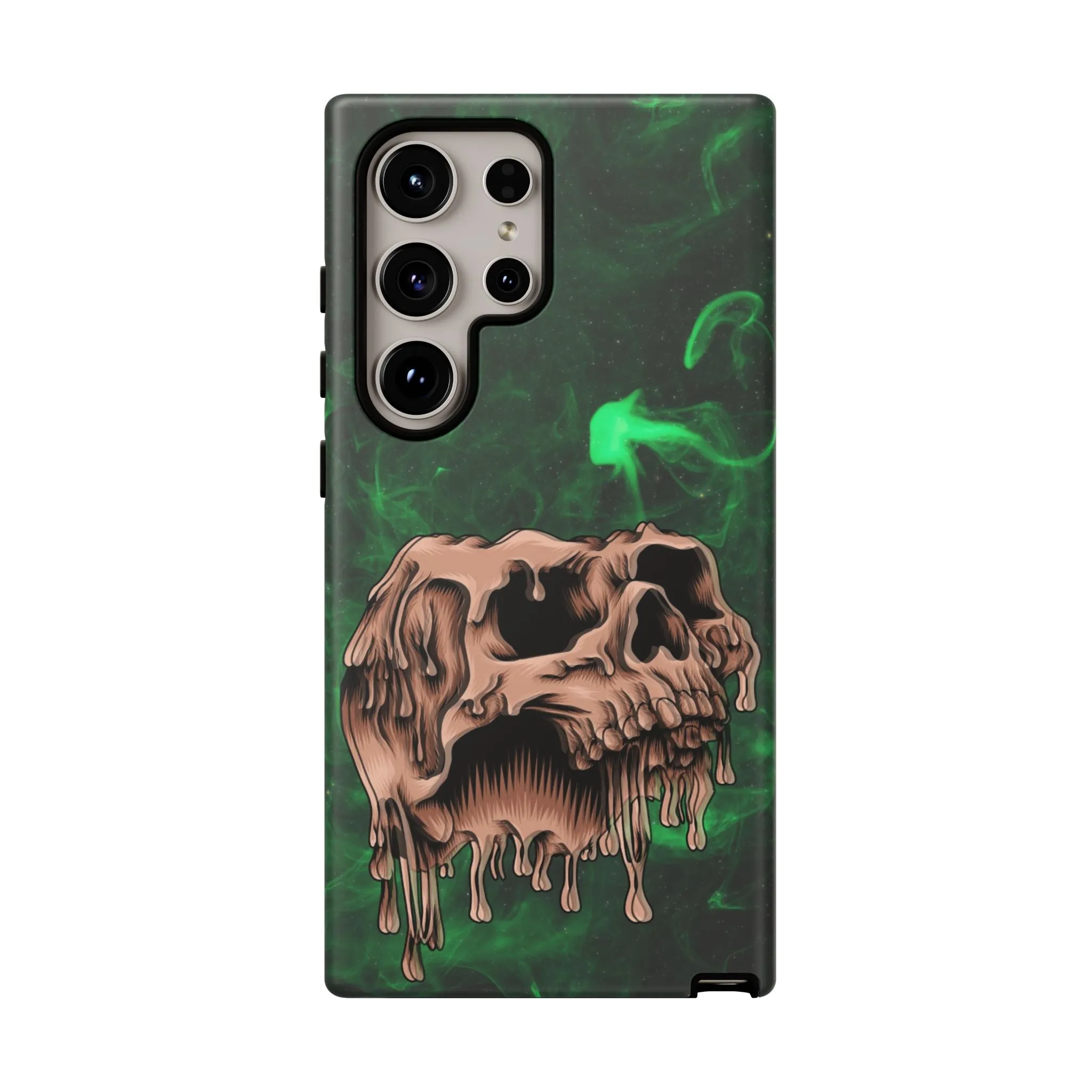 Glitch Skull Tough Phone Cases