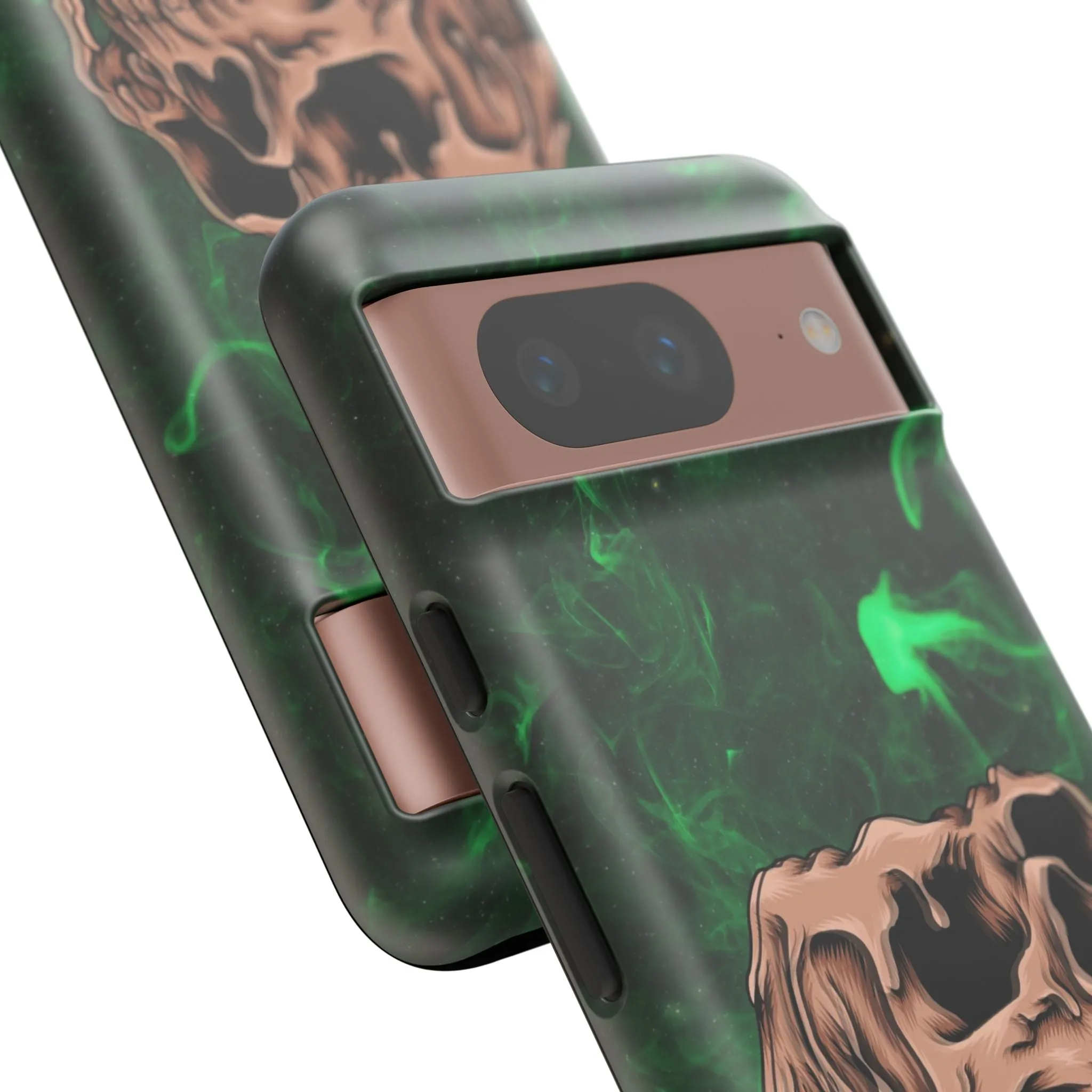 Glitch Skull Tough Phone Cases