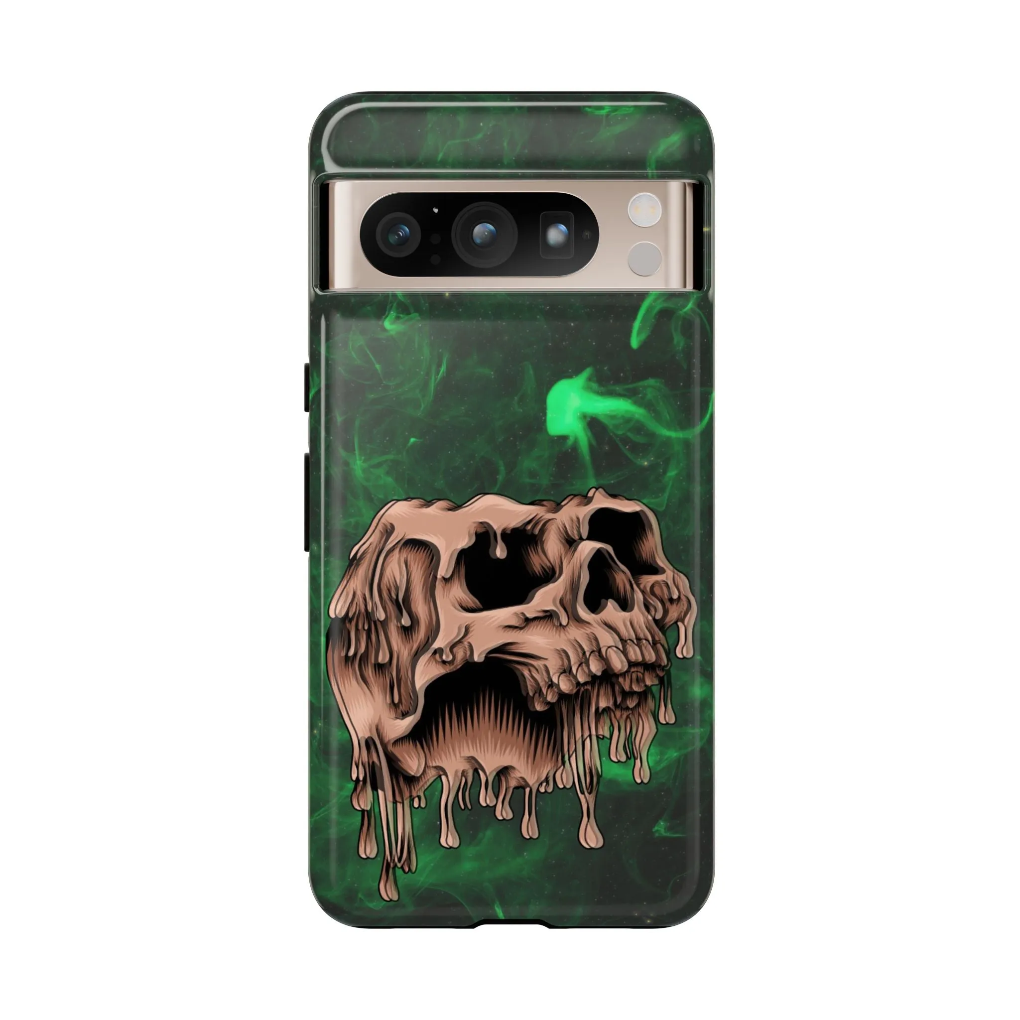 Glitch Skull Tough Phone Cases