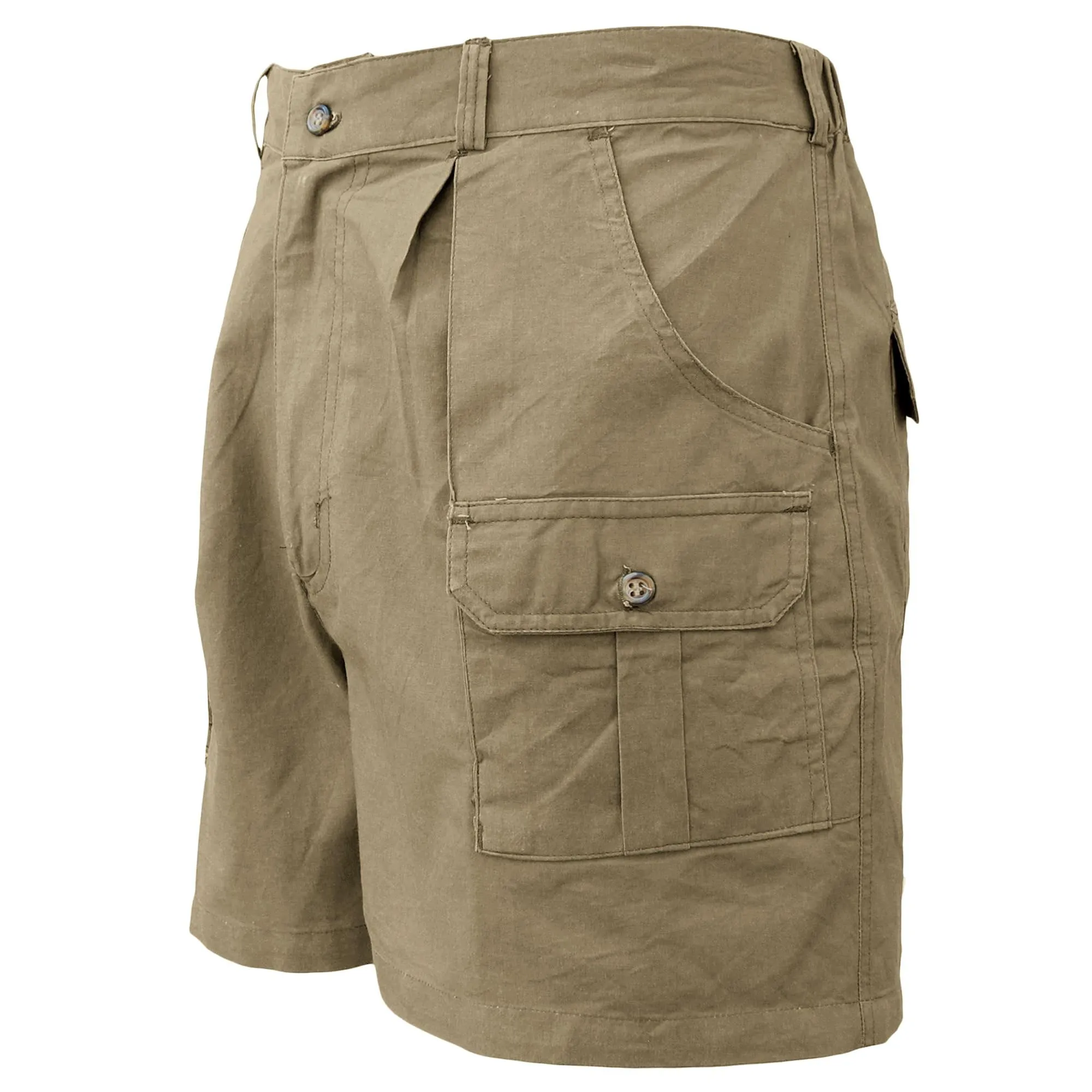 Hunter Safari Shorts for Men, Professional 100% Cotton Cargo