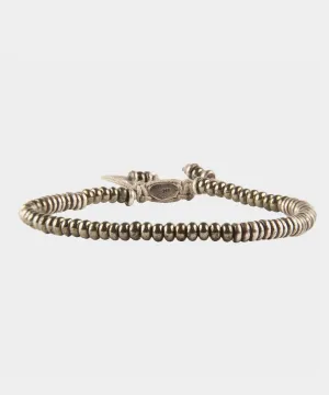 Maor Round Table Bracelet Pyrite