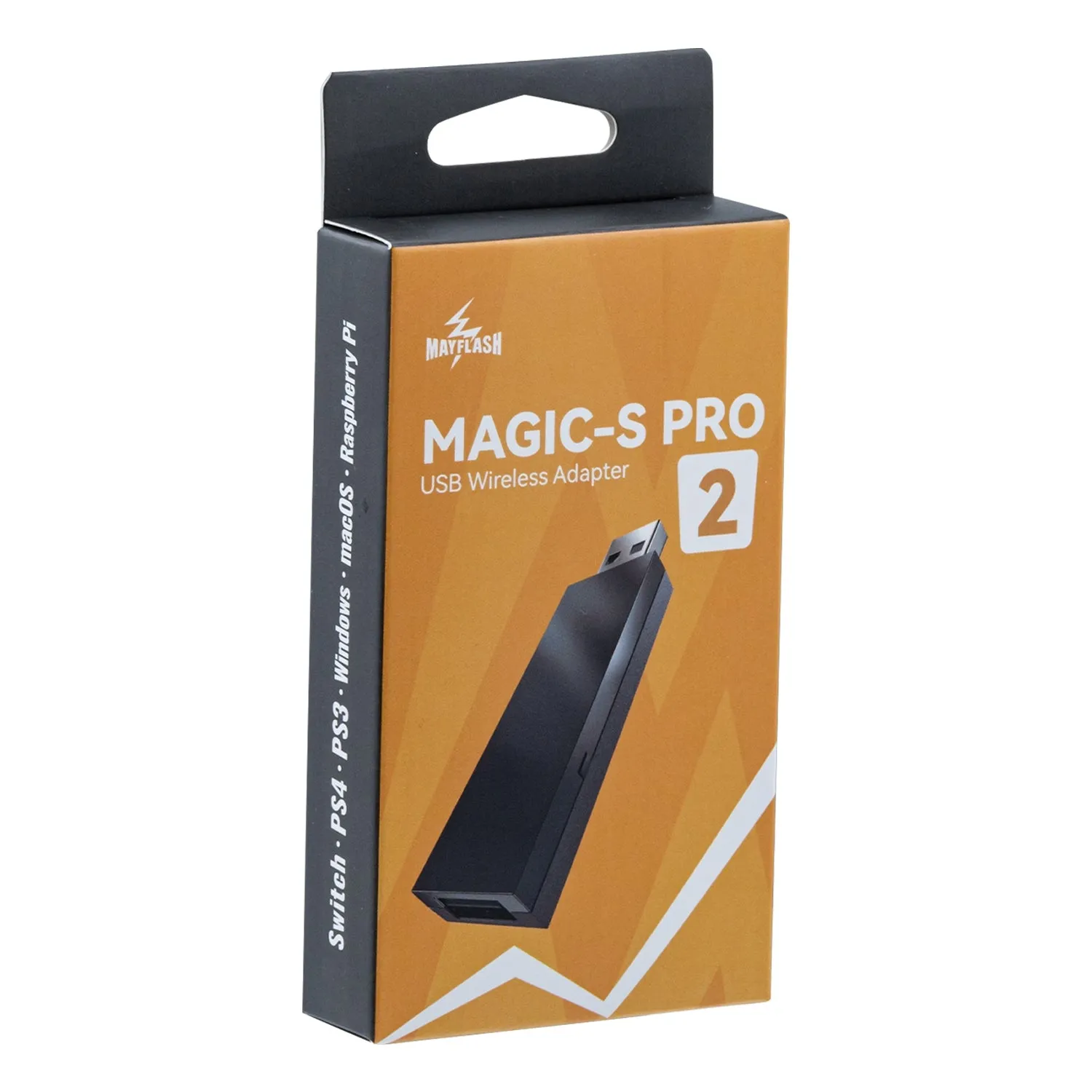 Mayflash MAGIC-S PRO 2 Wireless Bluetooth Controller USB Adapter for PS4/Switch/Windows/macOS