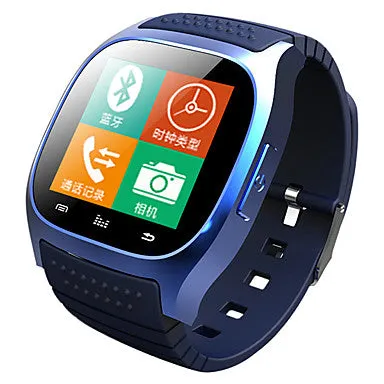 Men's Smartwatch Digital Hybrid Rubber Touch Screen Alarm Calendar Date Remote Control