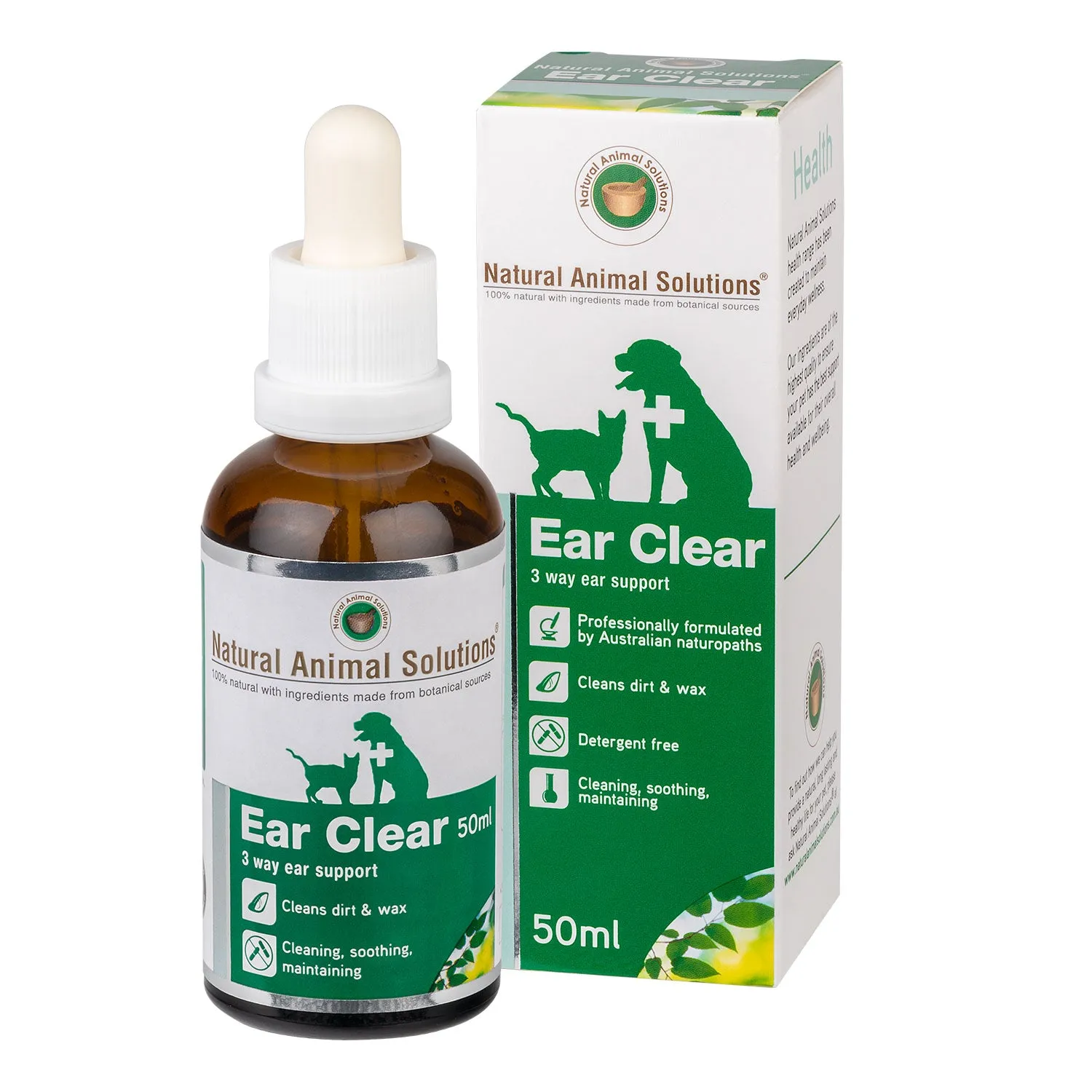 Natural Animal Solutions Ear Clear 50ml