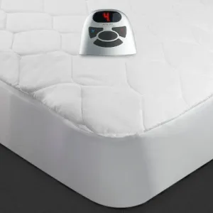 New - Biddeford Blankets Heated Mattress Pad Quilted 10 Heat Settings, King