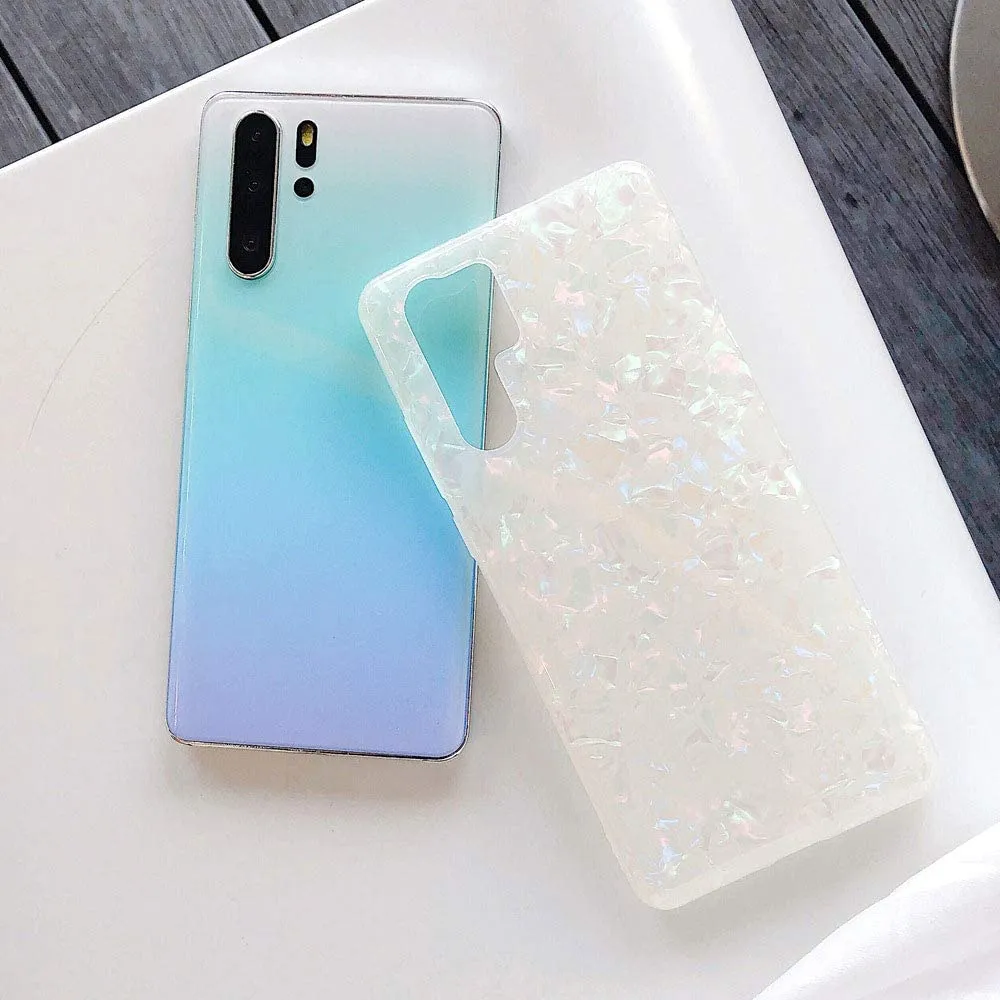 Note 10 Plus Case Sparkle Bling Translucent Pattern Protective Case