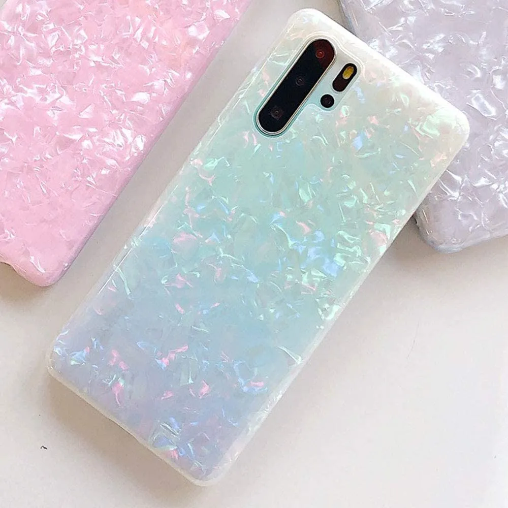 Note 10 Plus Case Sparkle Bling Translucent Pattern Protective Case