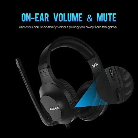 SADES Spirits SA-721 Stereo Gaming Headset - Black