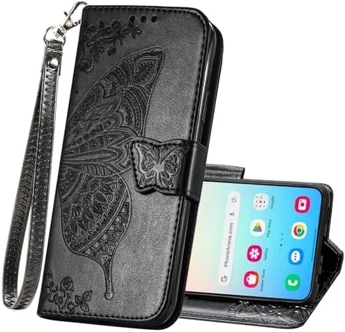 Samsung Galaxy S24 Plus Women Flip Folio PU Leather Protective Case