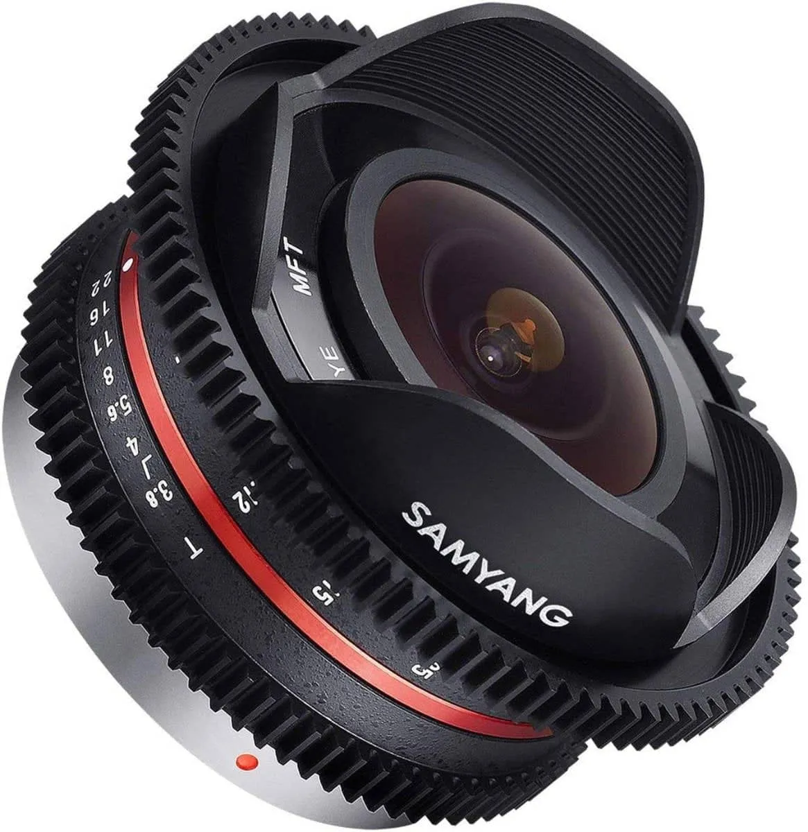 Samyang 7.5mm T3.8 Fisheye VDSLR UMC II APS-C MFT Video Lens