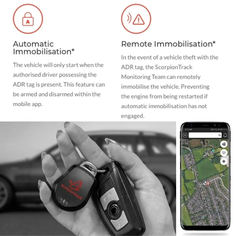 Scorpion S5 PLUS Tracker Alarm and Immobiliser