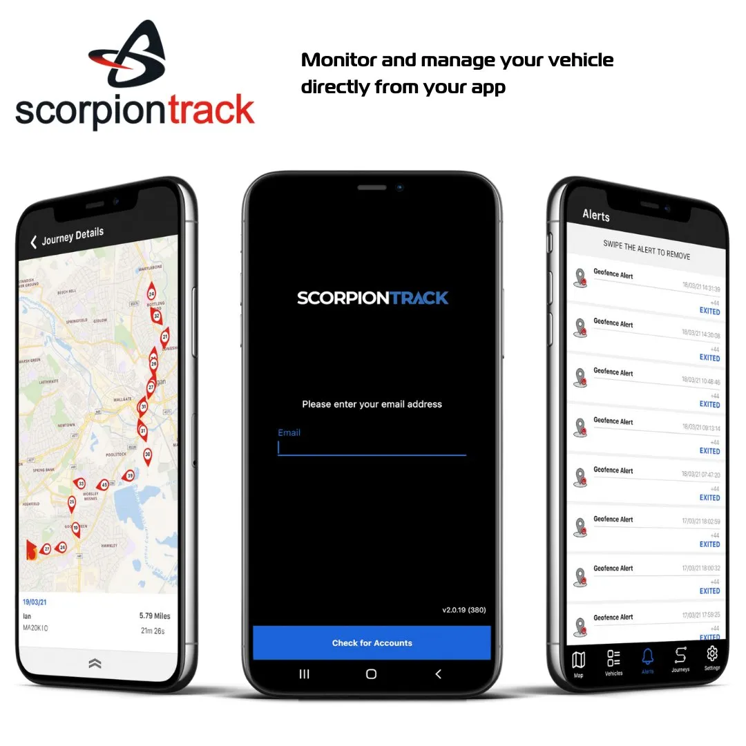 Scorpion S5 PLUS Tracker Alarm and Immobiliser