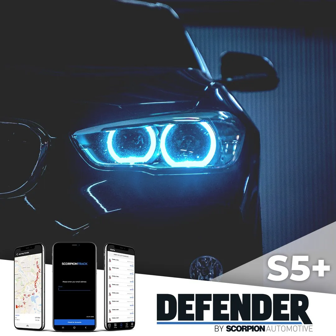 Scorpion S5 PLUS Tracker Alarm and Immobiliser