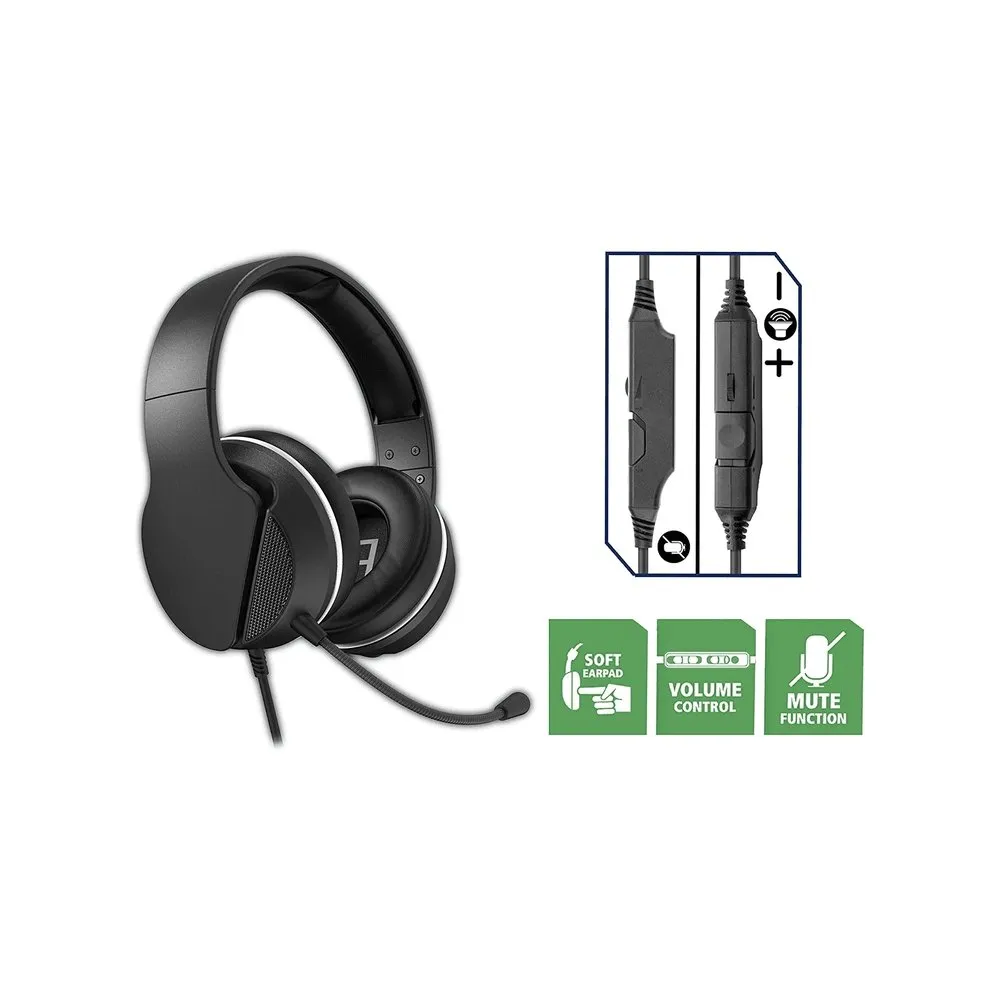 Subsonic Xbox Series X Gaming Headset Hs300 Black