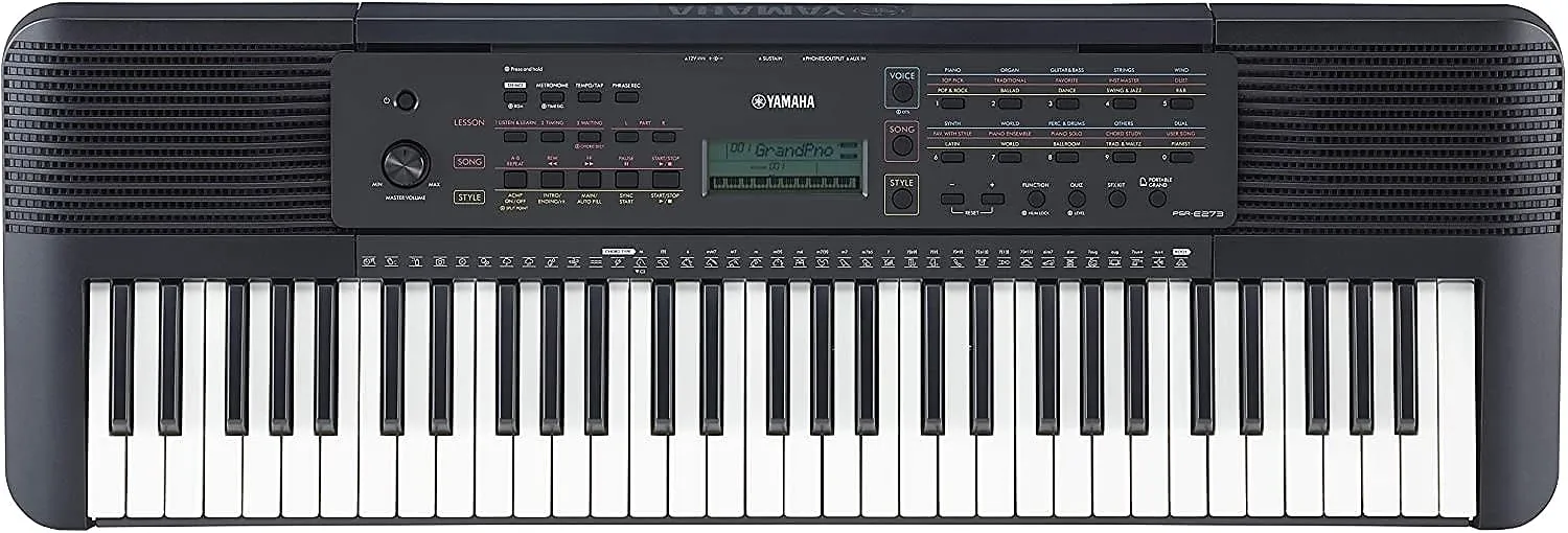 Yamaha PSR-E273 61-key Portable Keyboard w/ Survival Kit